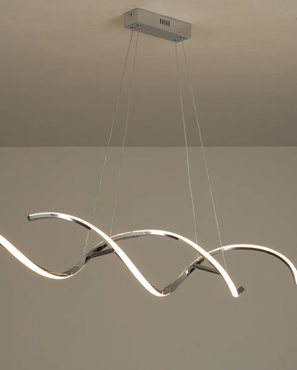 Modern chandelier Lights Simple Dining Room Lights Kitchen Long led Chandelier Living Room Pendant Lamp Home Decoration Lighting