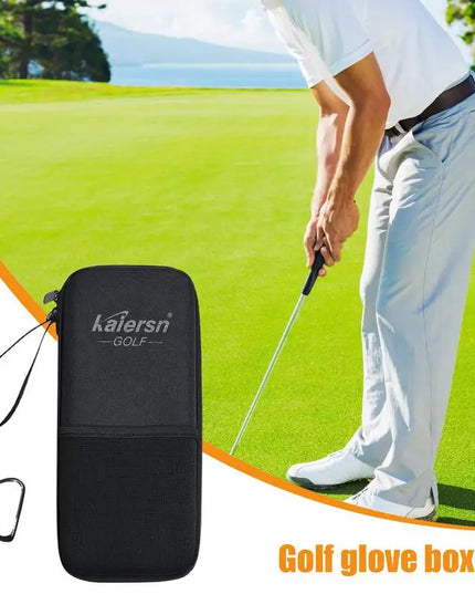 Protective Golf Accessories Case Bag Portable Golf Gloves Holder Large Capacity Golf Gloves Organizer Golf Caddy Organizer For