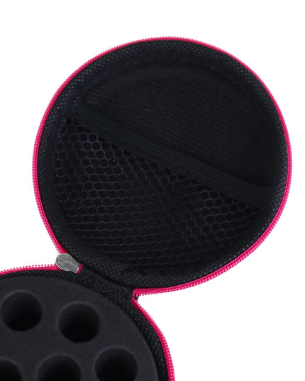 12 Bottles1ml 2ml  Round Essential Oil Storage Bag Essential Oil Organizer Case