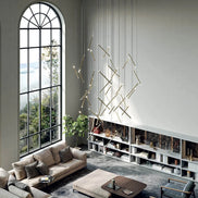 Modern Home Decoration Led Ceiling Chandelier Kitchen Stairs Lighting Lamp Living Room Decor Designer Chandeliers Dining Loft