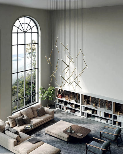 Modern Home Decoration Led Ceiling Chandelier Kitchen Stairs Lighting Lamp Living Room Decor Designer Chandeliers Dining Loft