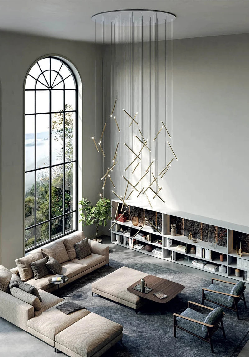 Modern Home Decoration Led Ceiling Chandelier Kitchen Stairs Lighting Lamp Living Room Decor Designer Chandeliers Dining Loft