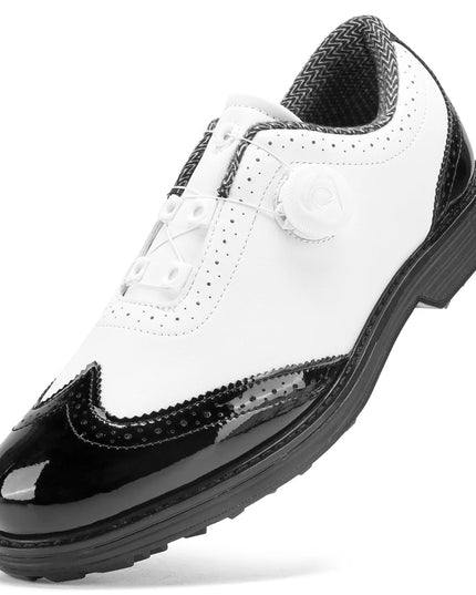 New Men's Golf Shoes Are Easy To Put On And Take Off. Made Of Genuine Leather Material, They Are Non Slip And Casual Sports Shoe