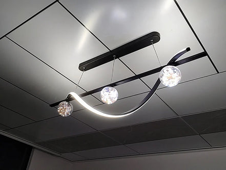 New Modern Led Chandelier For Living Room Dining Room Kitchen Ceiling Pendant Lights Nordic Minimalist Dining Tables Lamps