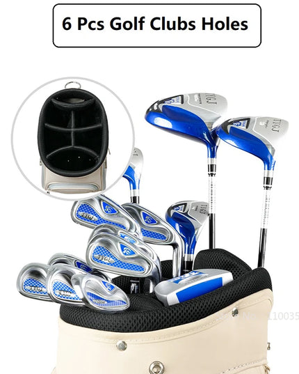 TTYGJ Golf Bag Lightweight Waterproof Stand Package with Wheel Men Women High Capacity Golf Cart Club Standard Bags