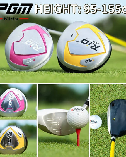 PGM Children's Golf Clubs - Large Volume 1 Wood for Kids, Boys, Beginners, Girls, Teenagers, Graphite Shafts JRMG017