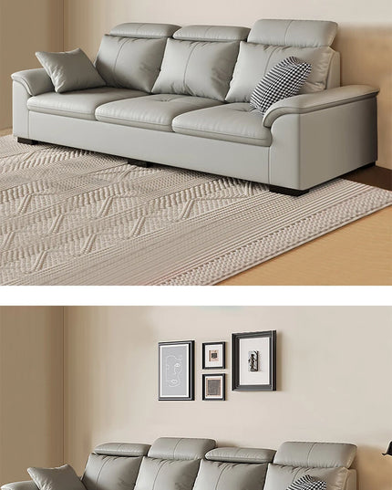 Professional High-Backrest Living Room Sofa Set Simple Modern Luxury Fabric Design with Luxury for Apartments and Hotels