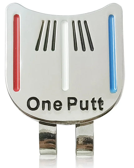 Golf Ball Marker Cap Clip - Practical Putting Alignment Aiming Tool Hat Clip for Enhanced Golf Performance