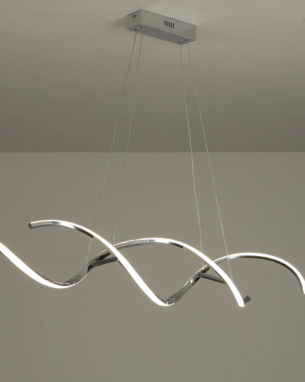 Modern chandelier Lights Simple Dining Room Lights Kitchen Long led Chandelier Living Room Pendant Lamp Home Decoration Lighting