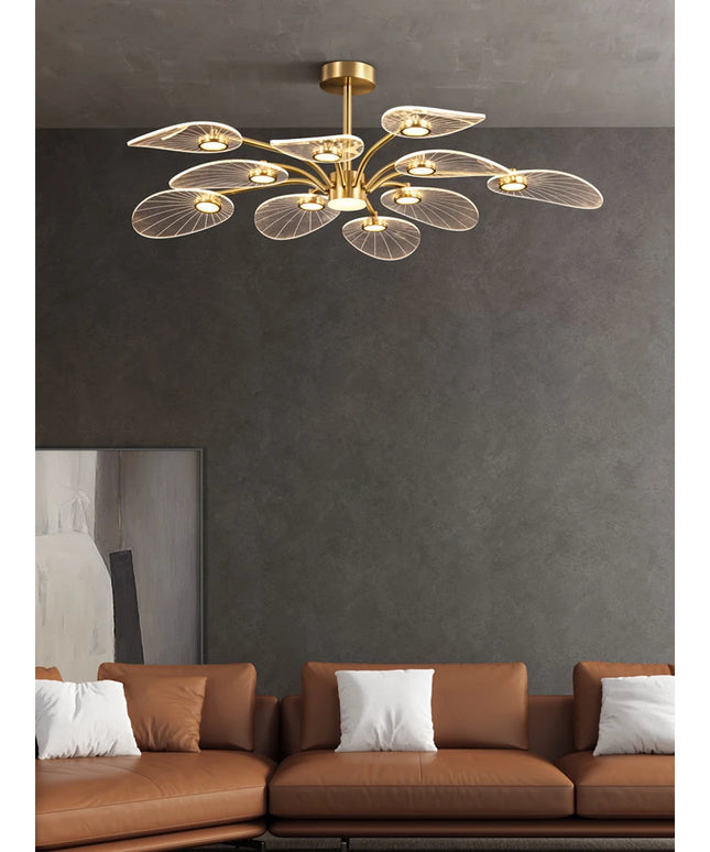 Modern LED Chandelier Suitable For Villa Living Room Ceiling Lights Art Bedrooms Kitchens Home Decoration Lamp Indoor Lighting
