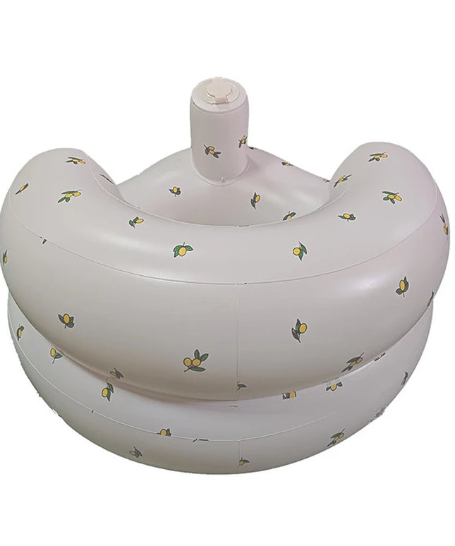Children Inflatable Sofa,Inflatable Baby Sofa for Babies 3 Months & Up,Baby Seats for Infants, Blow Up with Built in Air Pump