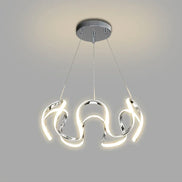 Modern Stylish Lustre LED Chandelier Art Design Pendant Light Living Kitchen Ceiling Lamps Home Room Decoration Lighting Fixture