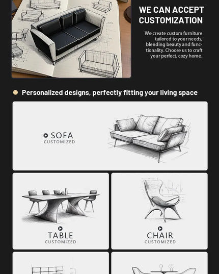 Modern S-Shape Sectional Sofa Set for Home Office for Hotels Public Areas Restaurants Durable PU Leather Cover