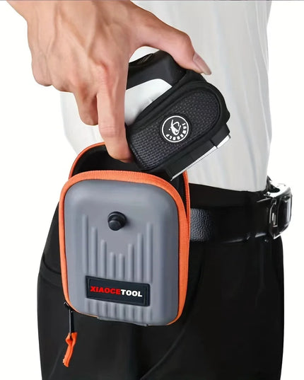 Golf Bag Golf Rangefinder Organizer Portable Golf PU Laser Rangefinder Pouch Instrument Shockproof Golf Portable Waist Packs