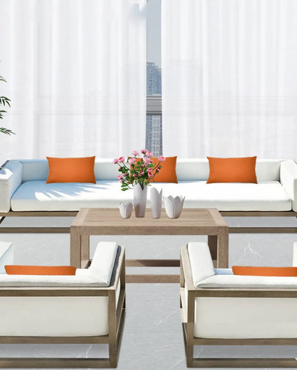 Modern Luxury 4-6 Person Aluminum Patio Coffee Set Sofa Coffee Table Combinatio Sectional Garden Sofas & Corner Sofa for Villas