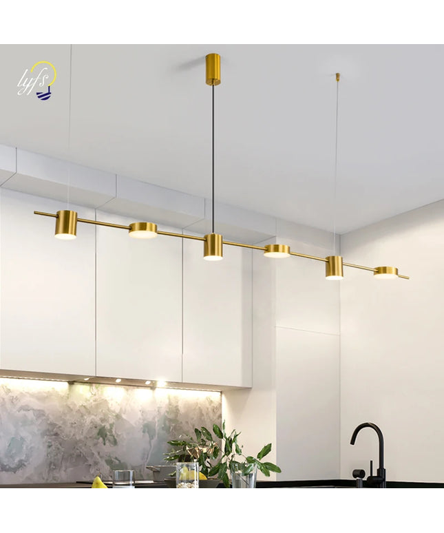 Modern LED Ceiling Chandelier Indoor Lighting Dining Table Chandelier Pendant Hanging Light Living Room Decoration Kitchen Lamp