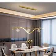 Modern LED Chandelier for Living Room Dining Room Glass Ball Kitchen Lamp Home Decor Lighting Novelty Nordic LED Hanging Lights