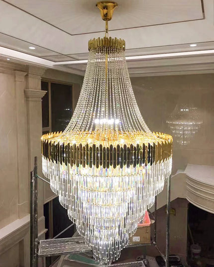 Modern Chandeliers for Living Room Chandelier Luxury Crystal Chandelier Ceiling Lights Lustre Salon Loft Pendant Lighting Lamps