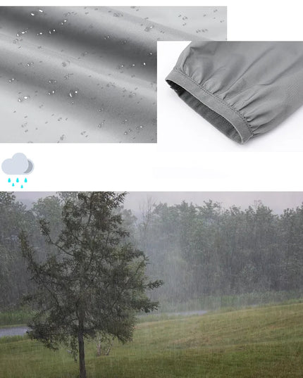 Golf Raincoat Rain Jacket Waterproof Lightweight Quick-Dry UV Sun Protection Breathable Outdoor Sports Men Women Golfing Apparel