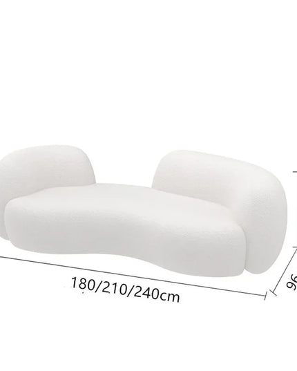 Minimalist Luxury Sofa Beds Sectional White Adults Plush Sofa Beds Lounge Cushion Muebles Para El Hogar Living Room Furniture
