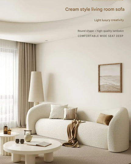 nordic living room Sofas minimalist lazy luxury europe Sofas family white salas y sofas muebles elegantes modernos Furniture