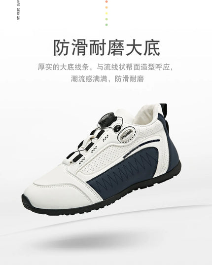 Golf Shoes for Men's Women's Couple Style Outdoor Comfort Golf Sneakers Leisure Sports Shoes Fashionable Walking Shoes Plus Size