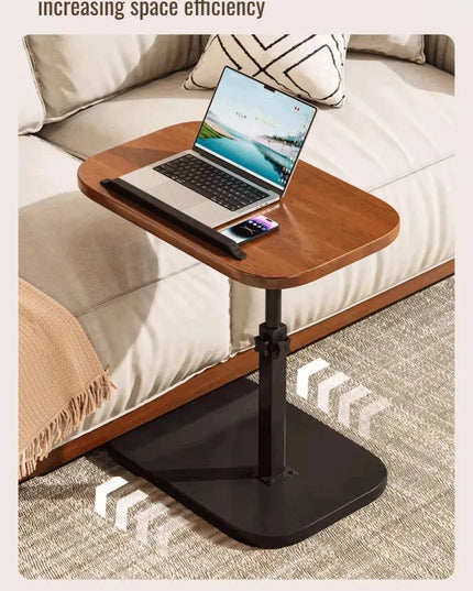 Dormitory Bedside Table Household foldable Mobile Lift Computer Desk Portable livingroom side table Bedroom Lazy Laptop Desk