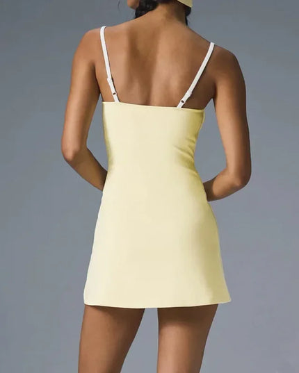 Tennis Clothing for Women Golf Dress Yoga Set with Shorts Badminton Activewear