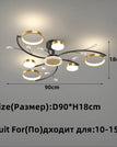 6 Heads / Dimmable with Remote