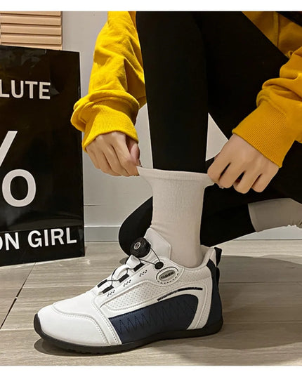Golf Shoes for Men's Women's Couple Style Outdoor Comfort Golf Sneakers Leisure Sports Shoes Fashionable Walking Shoes Plus Size