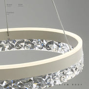 Modern LED Chandelier For Living Room Dining Room Bedroom Study Ring Ceiling Pendant Lamp Lustre Room Decorative Lighting Lamp