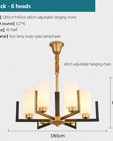 Modern Modern Led Chandelier Nordic Living Room Lamp Retro Simple Dining Room Decoration Iron Art LED Hanging Lamps Pendant Ligh