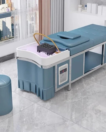 Ergonomic Lounge Shampoo Bed Portable Nordic Fashion Modern Hair Shampoo Bed Comfortable Trendy Cadeira De Barbearia Furniture