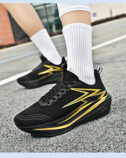 Running Shoes Speciality Marathon Men Sports Breathable Lightweight Carbon Board Women's Comfortable Athletic Nonskid Sneakers