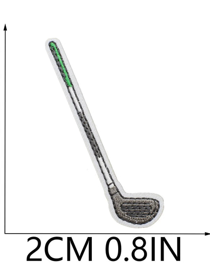 GOLF Emblem Clothing Accessories Badge Sticker Embroidered Embroidery Sticker Iron-on Patches