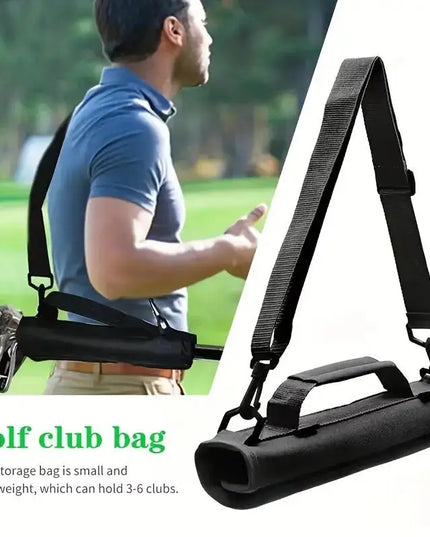 Men Outdoor Portable Golf Club Bags Fashion Golf Club Storage Bag Adjustable Shoulder StrapGolf Training Cases