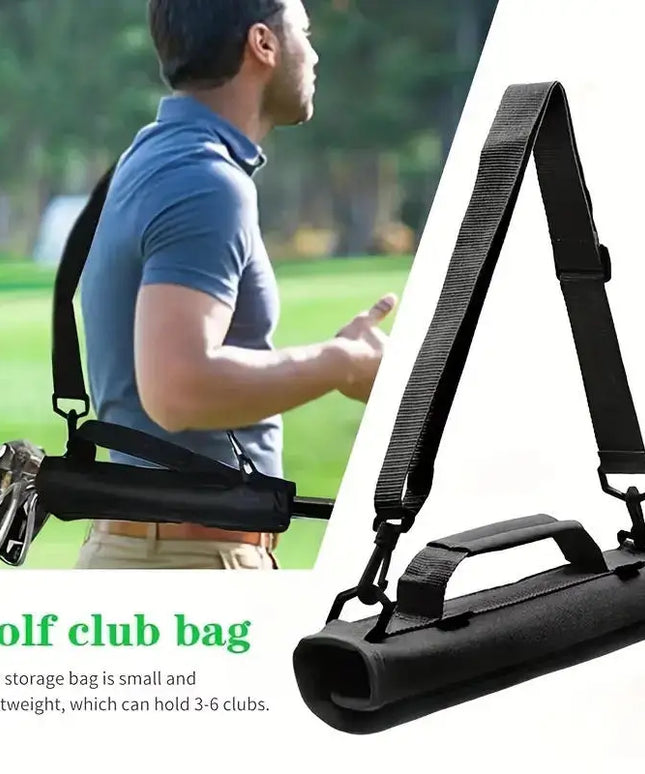 Men Outdoor Portable Golf Club Bags Fashion Golf Club Storage Bag Adjustable Shoulder StrapGolf Training Cases