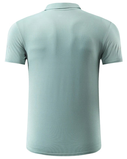 Golf Lapel Sport Short Sleeve Outdoor Trainning Reflective Running Breathable Tee Solid Quality Tennis Gym Fashion Jerseys