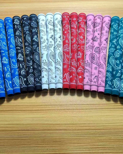Golf Club Grips for Men and Women, Natural Rubber Standard, Anti-skid Comfortable Golf Iron/ Fairway Wood Grips