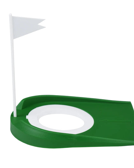 Indoor Golf Putting Trainer With Hole Flag Putter Green Practice Aid Home Yard Outdoor Training Aid Adjustable Hole