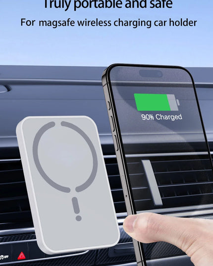 Magnetic Car Wireless Charger For Magsafe iPhone 12 13 14 15 16 Pro Max Air Vent Car Phone Holder Stand Fast Car Charging
