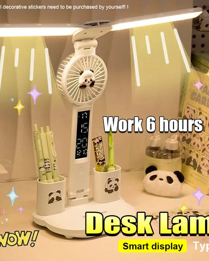 Rechargeable Led Desk Lamp for Study Table Lamp Led Eye Caring Light With 3 Color Modes Dimmable Reading Study and Office Work