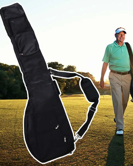 Foldable Golf Sunday Bag Waterproof Adjustable shoulder strap Golf Club Bag High-capacity Durable Golf Training Case
