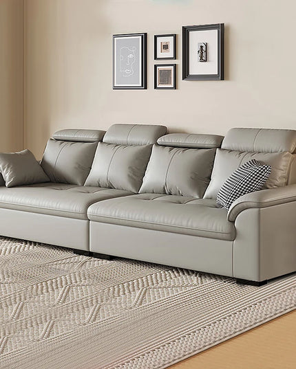 Professional High-Backrest Living Room Sofa Set Simple Modern Luxury Fabric Design with Luxury for Apartments and Hotels