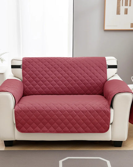 Sofa Covers Waterproof Sofa Slipcovers 1/2/3/4 Seater Non Slip Cover for Kids Pets Washable Sofa Protector with Elastic Strap