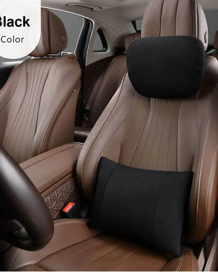 OASATE New 2.0 Car Headrest Neck Pillow Support Seat / Maybach Design S Class Soft Universal Adjustable Car Neck Waist Pillows