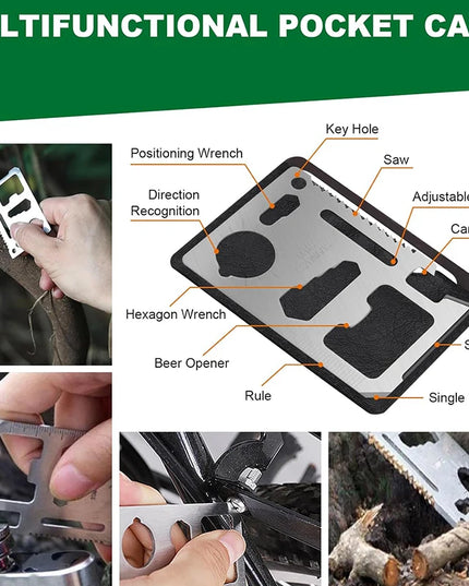 First Aid Kit - 188 pcs - for car, home, travel, camping, office or sport, fully stocked with emergency and survival essentials