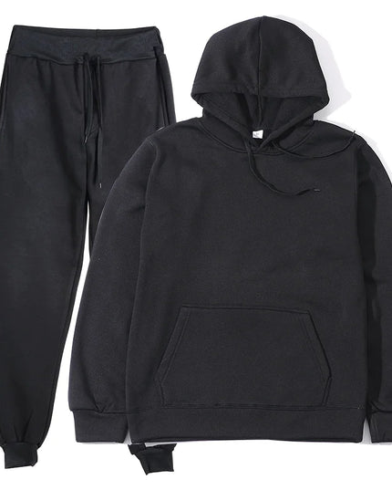 Men's Sports Suits Fashion Tracksuit Women Hoodies + Pants Two Pieces Sets Running Casual Sweatshirts Sweatpants Men's Clothing