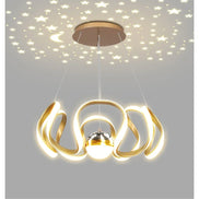 Modern Stylish Lustre LED Chandelier Art Design Pendant Light Living Kitchen Ceiling Lamps Home Room Decoration Lighting Fixture