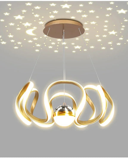 Modern Stylish Lustre LED Chandelier Art Design Pendant Light Living Kitchen Ceiling Lamps Home Room Decoration Lighting Fixture